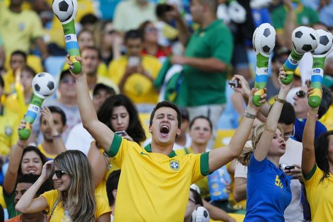 I tifosi brasiliani sembrano accontentarsi del pari acciuffato in extremis. LaPresse